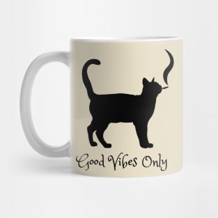 Good vibes only - catsondrugs.com -  good vibes only - good vibes - happy - positive vibes - good - vibes only Mug